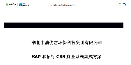 湖北中油集團SAP B1銀企直聯招商銀行CBS上線